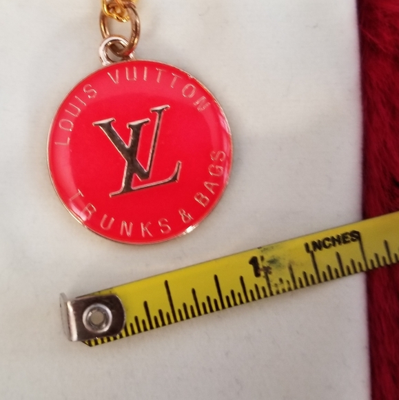 TRUNKS AND BAGS CHARM NEON RED - Picture 7 of 7